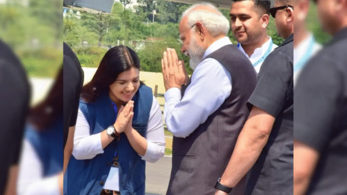 BJP candidate Devyani Rana campaigning for Nagrota by-election